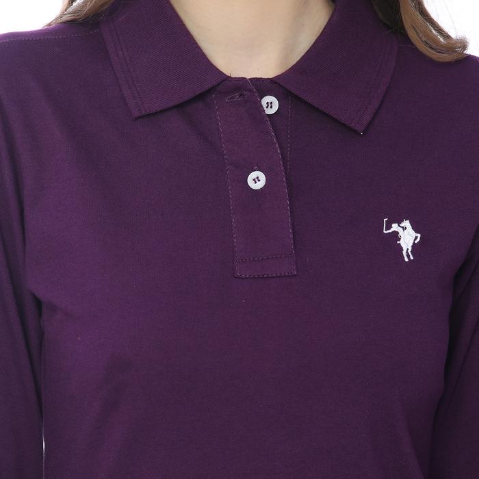 PLCLXVII - Polo Shirt Wanita - Polo Shirt Lengan Panjang 5005