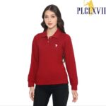 PLCLXVII - Polo Shirt Wanita - Polo Shirt Lengan Panjang 5005