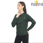 PLCLXVII - Kemeja Wanita - Kemeja Rayon Wanita Kerah Kecil 5203