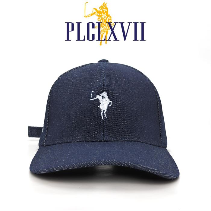 PLCLXVII - TOPI - TOPI DENIM LOGO KECIL TP004