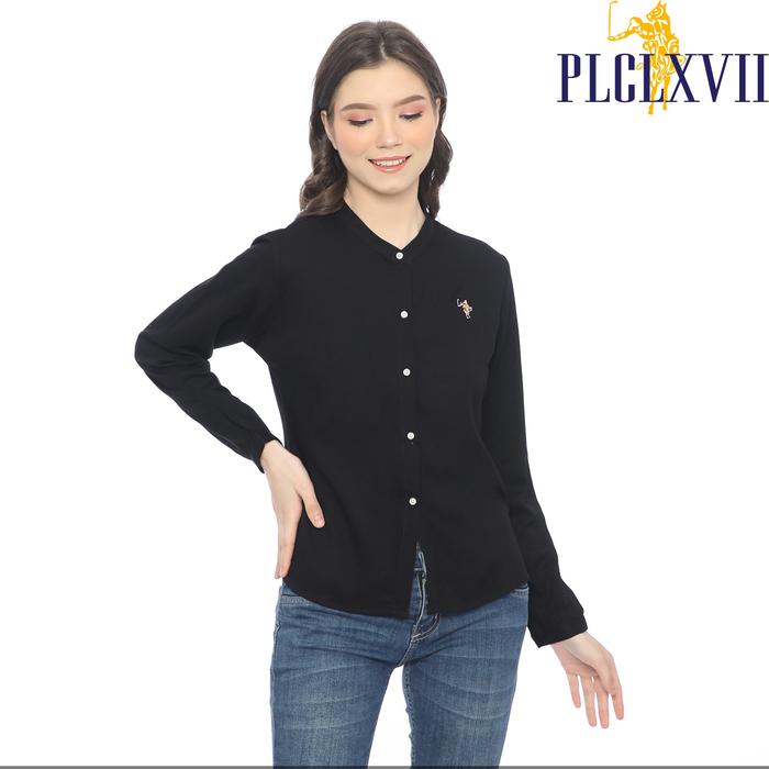 PLCLXVII - Kemeja Wanita - Kemeja Rayon Wanita Kerah Kecil 5203