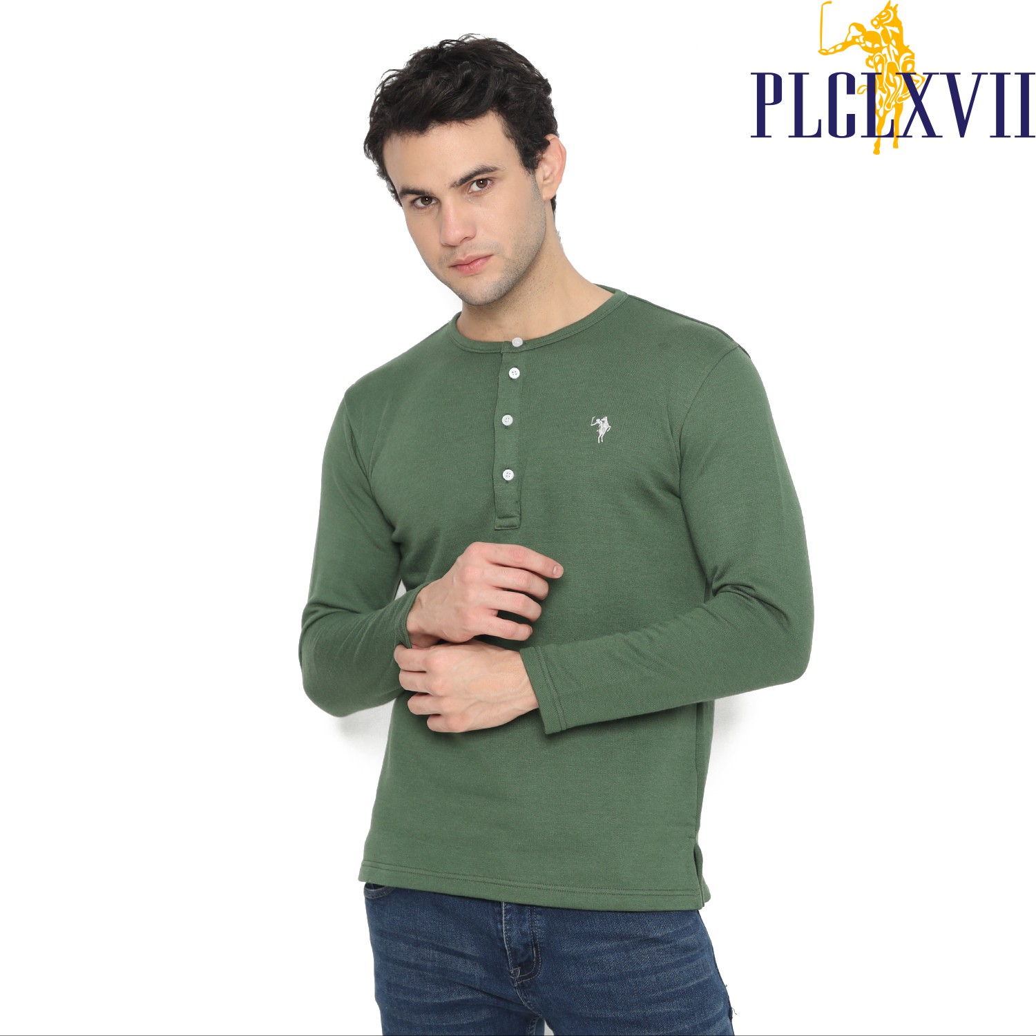 PLCLXVII - Sweater Pria - Kancing Lengan Panjang 1504