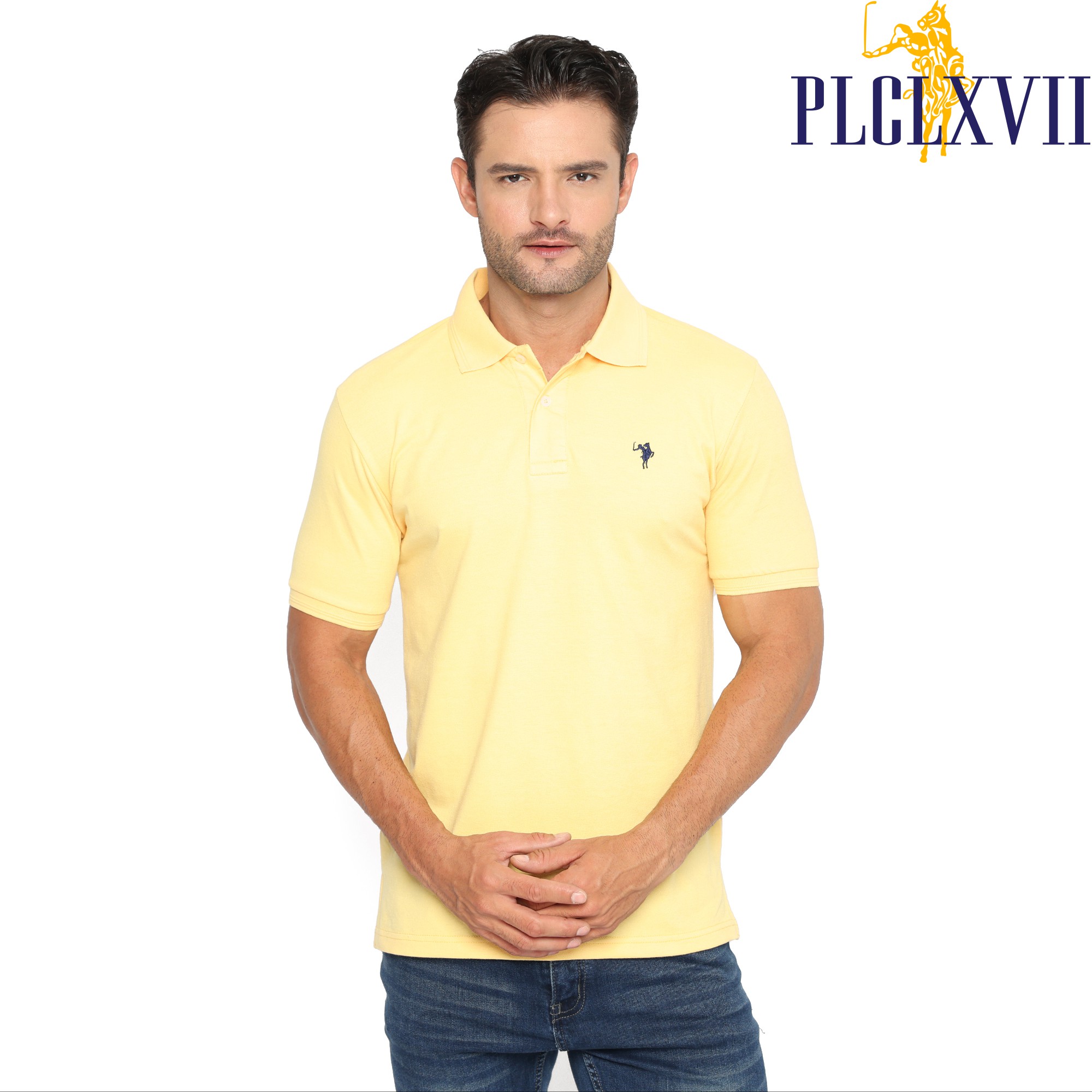 PLCLXVII - POLO SHIRT PRIA - LOGO KUDA KECIL 1001