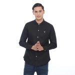 PLCLXVII - Kemeja Pria - Linen Kerah Shanghai Lengan Panjang 1704