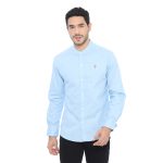 PLCLXVII - Kemeja Pria - Linen Kerah Shanghai Lengan Panjang 1704