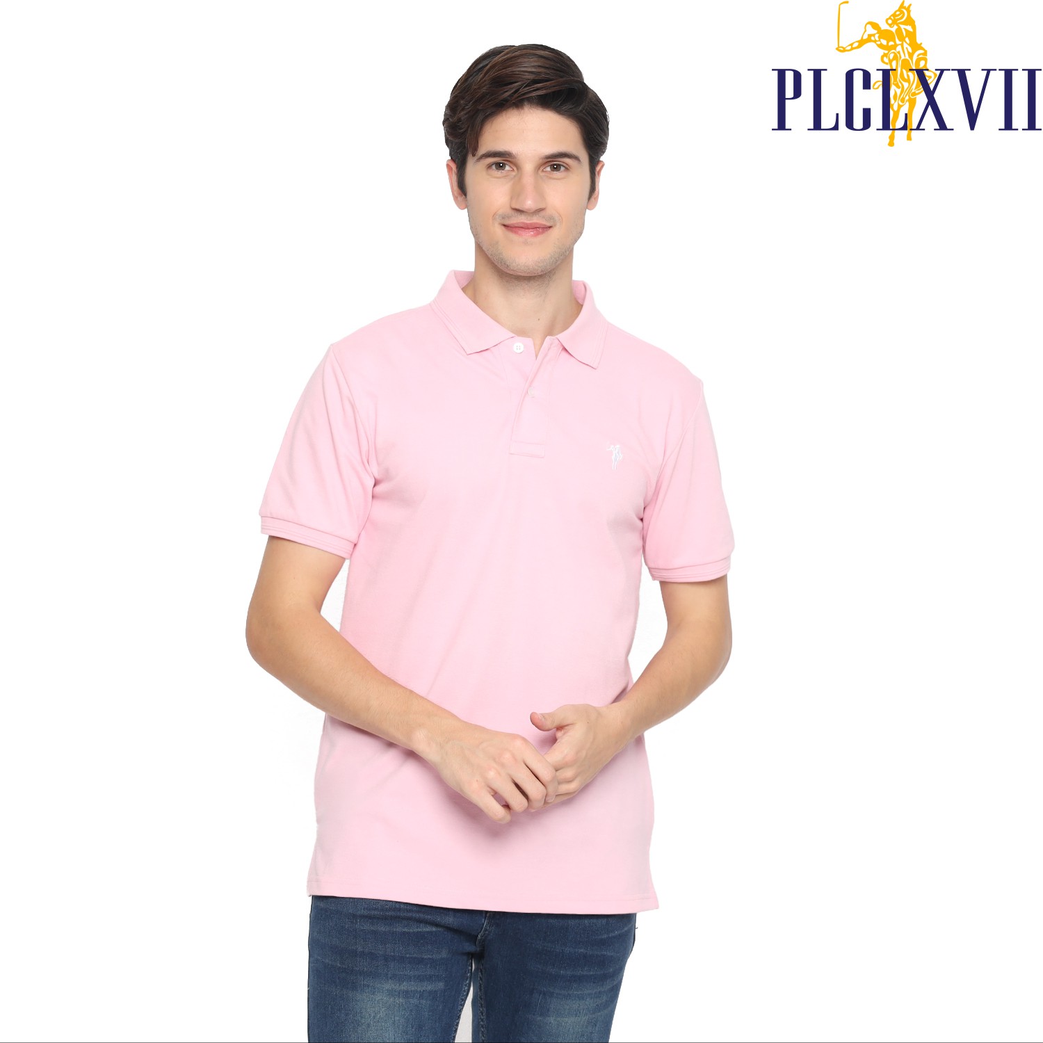 PLCLXVII - POLO SHIRT PRIA - LOGO KUDA KECIL 1001
