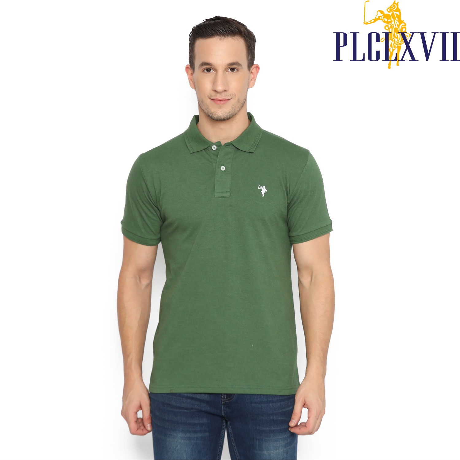 PLCLXVII - POLO SHIRT PRIA - LOGO KUDA KECIL 1001