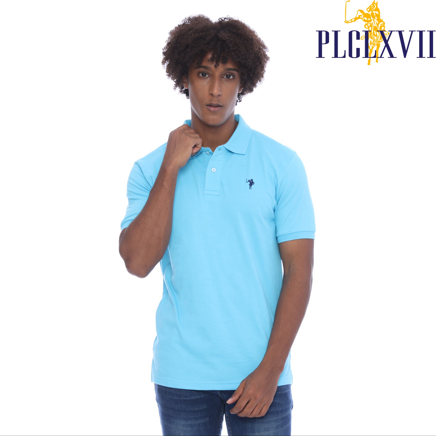PLCLXVII - POLO SHIRT PRIA - LOGO KUDA KECIL 1001