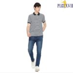 PLCLXVII - Polo Shirt Pria - Salur Logo Kecil 1009