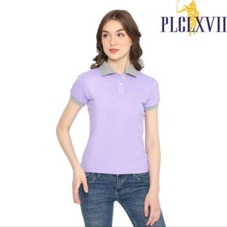 PLCLXVII - Polo Shirt Wanita - Kerah Warna 5101 Kaos Polos