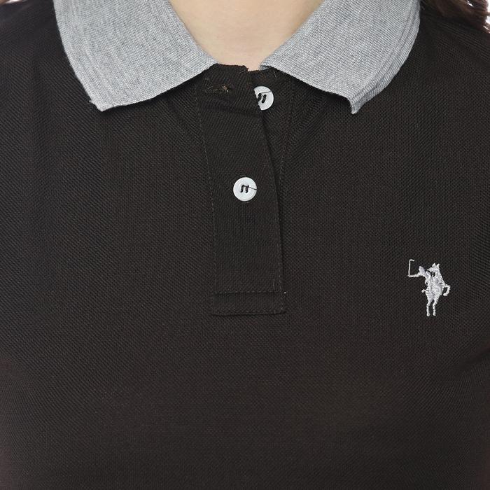 PLCLXVII - Polo Shirt Wanita - Kerah Warna 5101 Kaos Polos