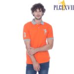 PLCLXVII - Polo Shirt Pria - Logo Besar Kerah Warna 1011