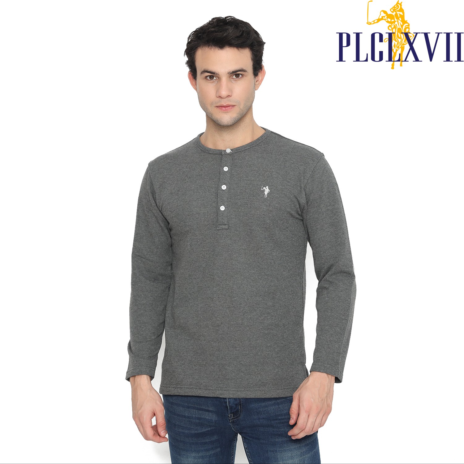 PLCLXVII - Sweater Pria - Kancing Lengan Panjang 1504