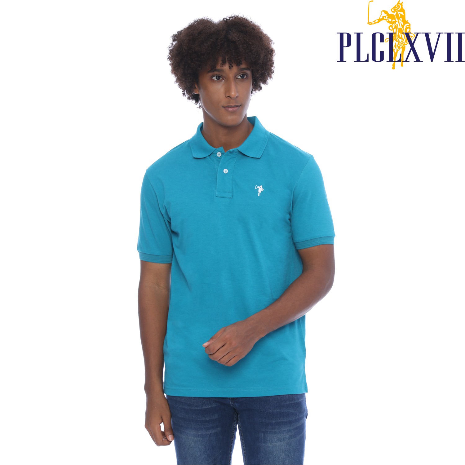 PLCLXVII - POLO SHIRT PRIA - LOGO KUDA KECIL 1001