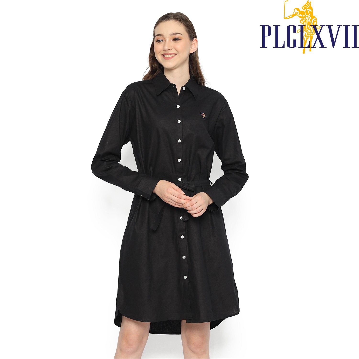 PLCLXVII - Kemeja Wanita - Kemeja Linen Dress 5204