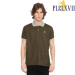 PLCLXVII - Polo Shirt Pria - Polo Shirt Kerah Warna 1301