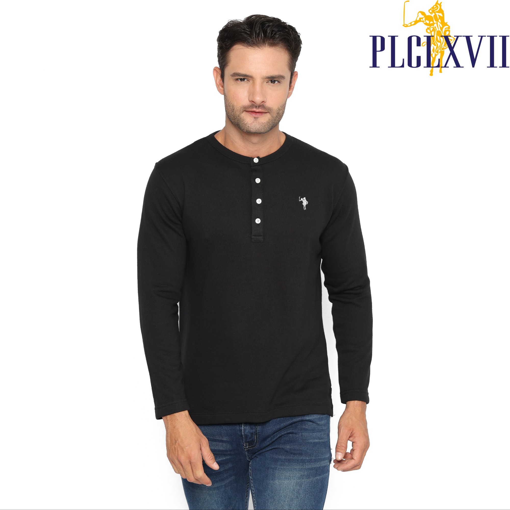 PLCLXVII - Sweater Pria - Kancing Lengan Panjang 1504