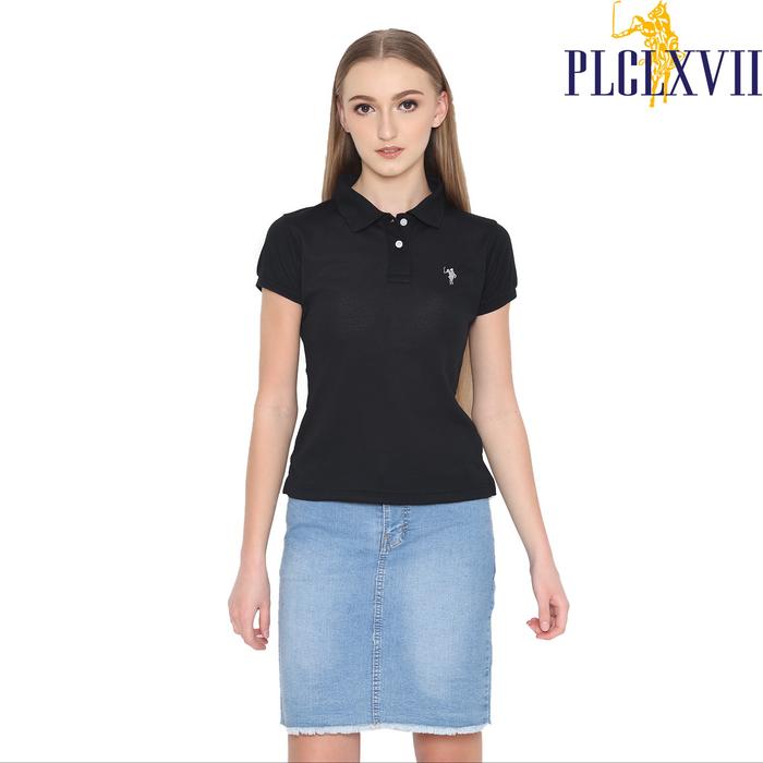 PLCLXVII - Polo Shirt Wanita - Logo Kecil 5103 Kaos Kerah