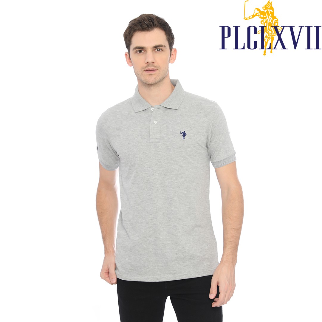PLCLXVII - POLO SHIRT PRIA - LOGO KUDA KECIL 1001