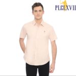 PLCLXVII - Kemeja Pria - Linen Lengan Pendek 1603