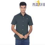 PLCLXVII - KEMEJA PRIA - LOGO KECIL LENGAN PENDEK 1601