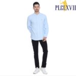 PLCLXVII - Kemeja Pria - Oxford Kerah Shanghai Lengan Panjang 1706