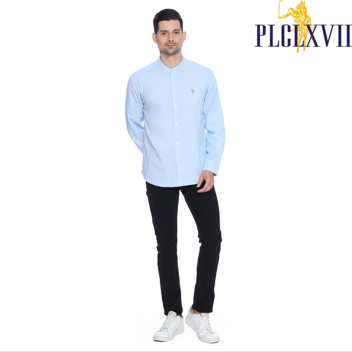 PLCLXVII - Kemeja Pria - Oxford Kerah Shanghai Lengan Panjang 1706