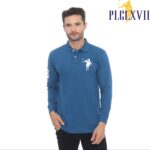 PLCLXVII - Polo Shirt - Lengan Panjang Logo Besar 1006