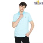 PLCLXVII - Polo Shirt Pria - Salur Logo Kecil 1009