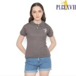PLCLXVII - Polo Shirt Wanita - Logo Besar 5104