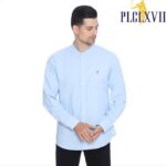 PLCLXVII - Kemeja Pria - Oxford Kerah Shanghai Lengan Panjang 1706