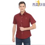 PLCLXVII - Kemeja Pria - Linen Lengan Pendek 1603
