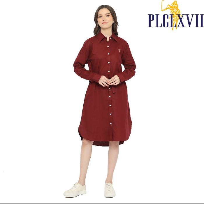 PLCLXVII - Kemeja Wanita - Kemeja Linen Dress 5204