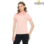 PLCLXVII - Polo Shirt Wanita - Salur Logo Kecil 5009