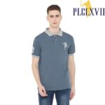 PLCLXVII - Polo Shirt Pria - Logo Besar Kerah Warna 1011