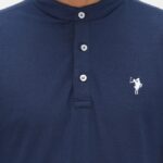 PLCLXVII - Polo Shirt Pria - Kerah Shanghai Logo Kecil 1007