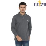 PLCLXVII - Polo Shirt - Lengan Panjang Logo Kecil 1005