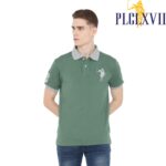 PLCLXVII - Polo Shirt Pria - Logo Besar Kerah Warna 1011
