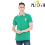 PLCLXVII - Polo Shirt Pria - Logo Besar Kerah Warna 1011