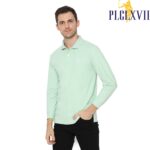 PLCLXVII - Polo Shirt - Lengan Panjang Logo Kecil 1005