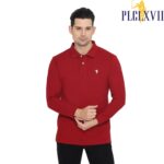 PLCLXVII - Polo Shirt - Lengan Panjang Logo Kecil 1005