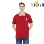 PLCLXVII - Polo Shirt Pria - Logo Besar Kerah Warna 1011