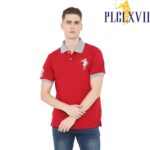 PLCLXVII - Polo Shirt Pria - Logo Besar Kerah Warna 1011