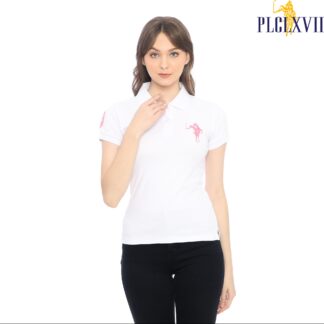 PLCLXVII - POLO SHIRT WANITA - LOGO KUDA BESAR 5002