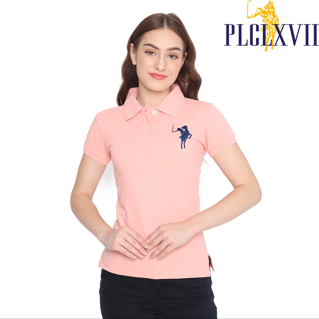 PLCLXVII - POLO SHIRT WANITA - LOGO KUDA BESAR 5002