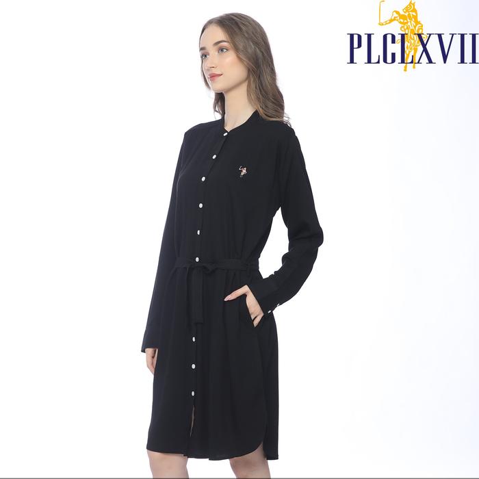 PLCLXVII - Kemeja Wanita - Kemeja Dress Rayon Kerah Shanghai 5205