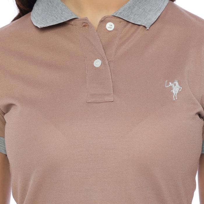 PLCLXVII - Polo Shirt Wanita - Kerah Warna 5101 Kaos Polos