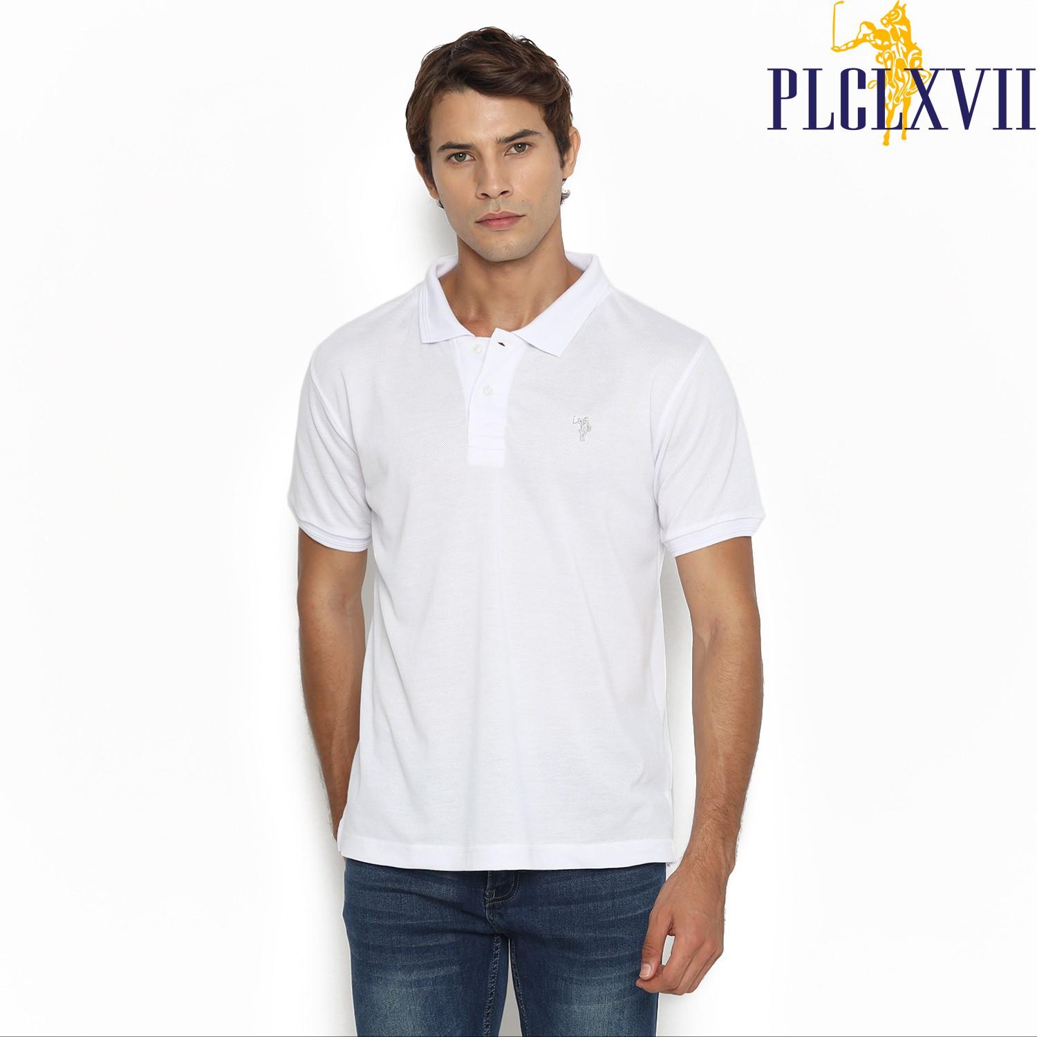 PLCLXVII - Polo Shirt Pria - Polo Shirt Logo Kecil 1303