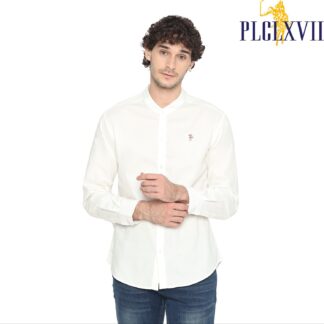 PLCLXVII - Kemeja Pria - Oxford Kerah Shanghai Lengan Panjang 1706