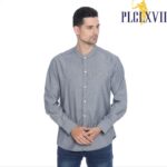 PLCLXVII - Kemeja Pria - Oxford Kerah Shanghai Lengan Panjang 1706